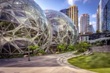 Amazon’s Spheres in Seattle Washington